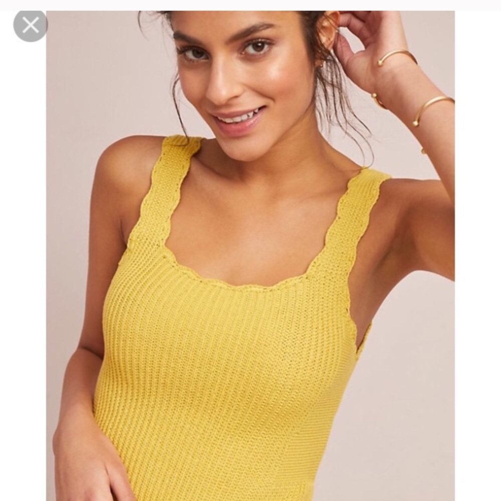 Moth brand  sweater tank  from Anthropologie